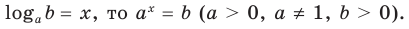 Логарифмическая функция, её свойства и график с примерами решения