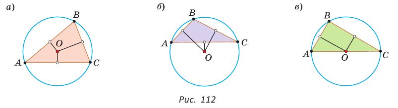 Центр вписанной окружности в треугольник лежит на стороне ав