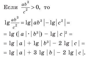 Логарифмическая функция, её свойства и график с примерами решения