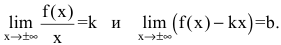Асимптоты графика функции с примерами решения