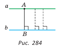 Две параллельные прямые пересечены двумя параллельными секущими ab и cd