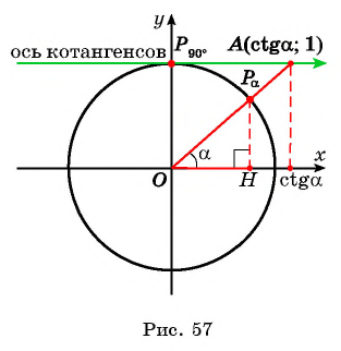 Определение тангенса и котангенса произвольного угла - с примерами решения