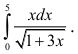Определённый интеграл - определение с примерами решения