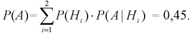 Формула полной вероятности - определение и вычисление с примерами решения