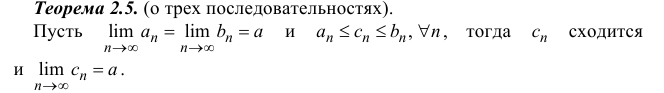 Предел числовой последовательности с примерами решения