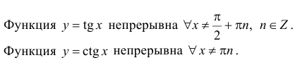 Непрерывность функции - определение с примерами решения