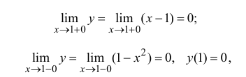 Непрерывность функции - определение с примерами решения