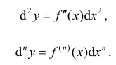 Производные высших порядков - определение и вычисление с примерами решения