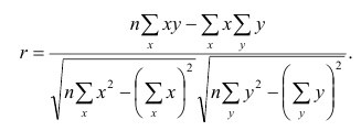 Корреляционный анализ - определение и вычисление с примерами решения