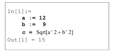 Вычисления в Mathematica с примерами решения