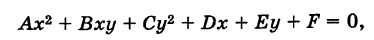 Линии второго порядка - определение и вычисление с примерами решения