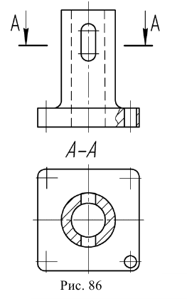 Разрезы в инженерной графике на чертежах с примерами