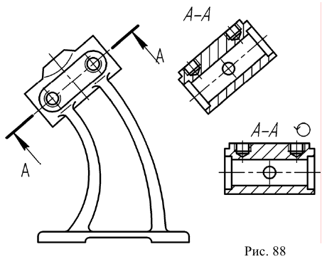 Разрезы в инженерной графике на чертежах с примерами