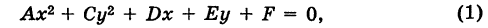 Линии второго порядка - определение и вычисление с примерами решения