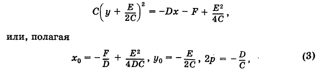 Линии второго порядка - определение и вычисление с примерами решения