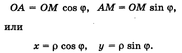 Полярные координаты - определение и вычисление с примерами решения