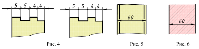 Нанесение размеров на чертежах в инженерной графике по ГОСТ с примерами