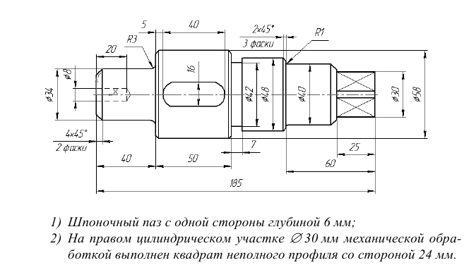 Выполнение и оформление чертежей по ГОСТ и  ЕСКД с примерами