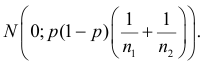 Проверка гипотезы о равенстве вероятностей - определение и вычисление с примерами решения