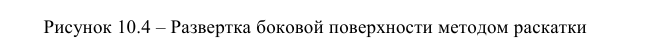 Цилиндр развертка длина окружности