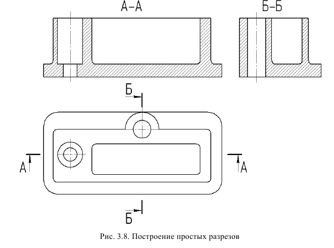 Проекционное черчение - примеры с решением заданий и выполнением чертежей