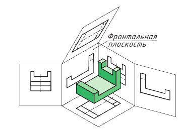 Черчение - примеры с решением заданий и выполнением чертежей