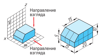 Черчение - примеры с решением заданий и выполнением чертежей