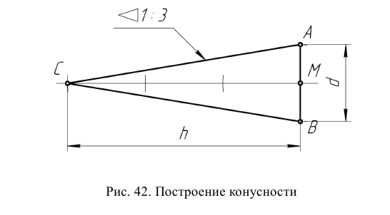 Геометрическое черчение - примеры с решением заданий и выполнением чертежей