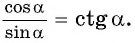 Соотношения между синусом, косинусом, тангенсом и котангенсом одного и того же угла (тригонометрические тождества)