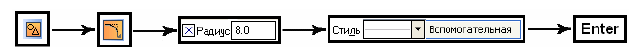 Алгоритм построения двутавра в КОМПАС - 3D с примером