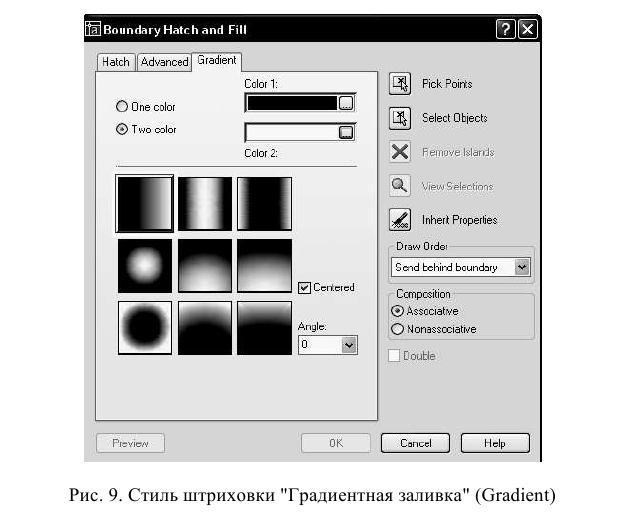 Создание и построение объектов в AutoCAD с примерами