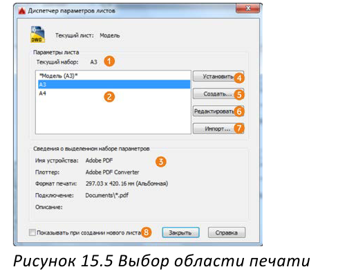 Печать в AutoCAD - как распечатать в Автокаде и настроить макет с примером