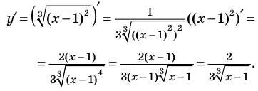 Производная - определение и вычисление с примерами решения