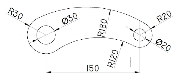 Черчение в AutoCAD с примерами