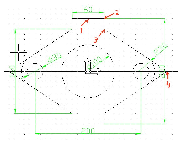 Черчение в AutoCAD с примерами