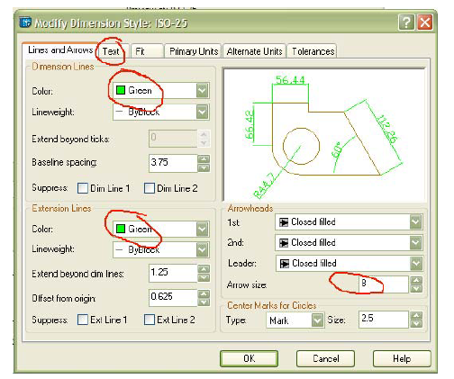 Черчение в AutoCAD с примерами