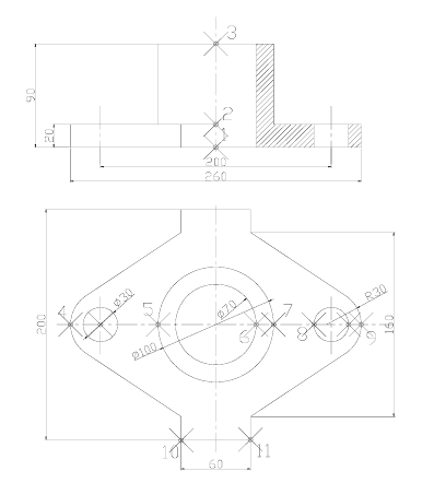 Черчение в AutoCAD с примерами