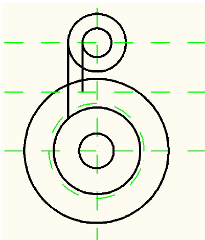 Черчение в AutoCAD с примерами