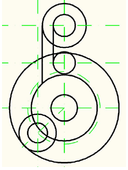 Черчение в AutoCAD с примерами