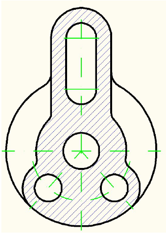 Черчение в AutoCAD с примерами