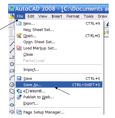 Черчение в AutoCAD с примерами