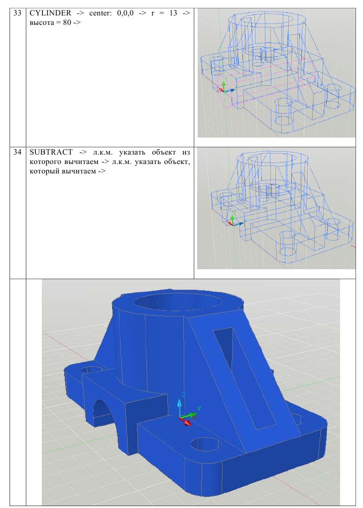 Черчение в AutoCAD с примерами