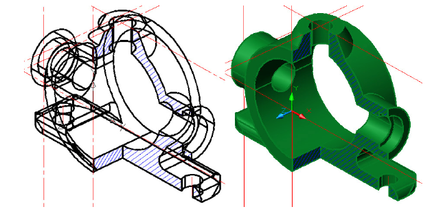 Черчение в AutoCAD с примерами