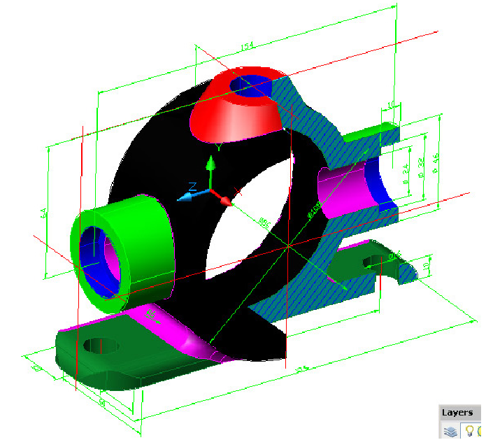 Черчение в AutoCAD с примерами