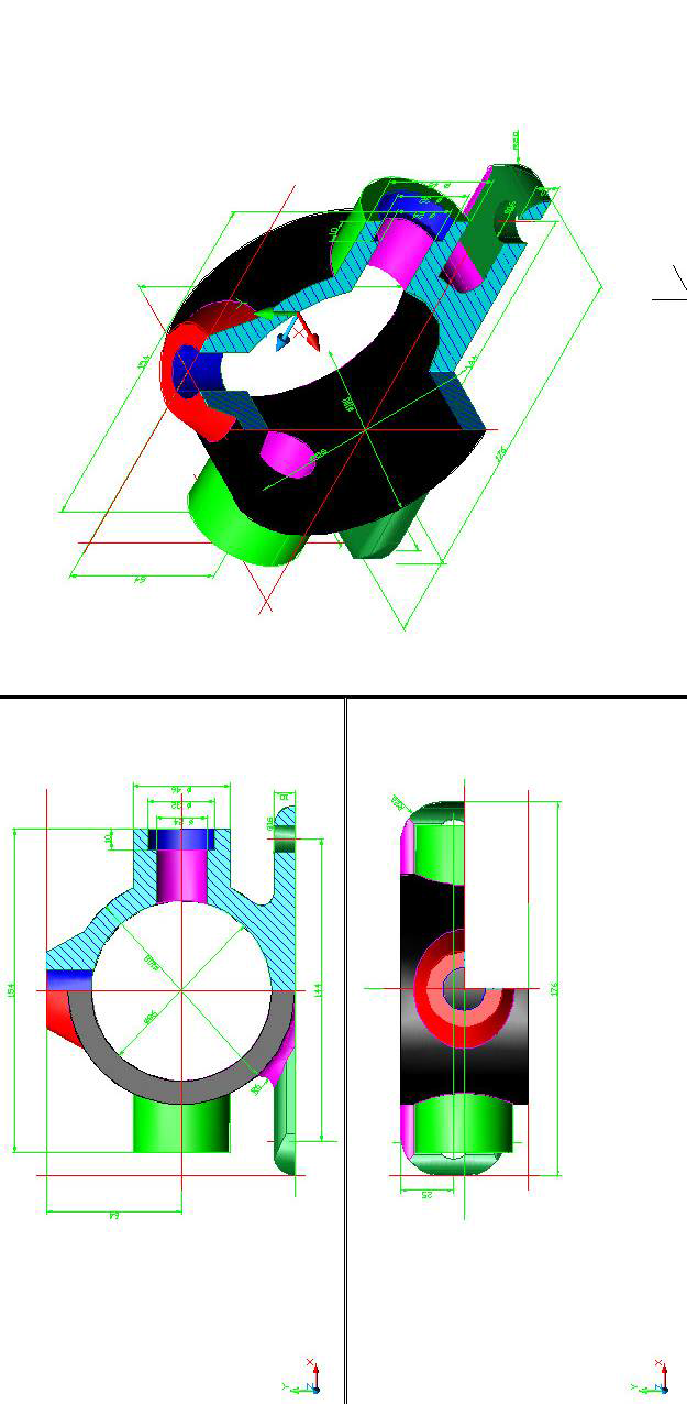 Черчение в AutoCAD с примерами