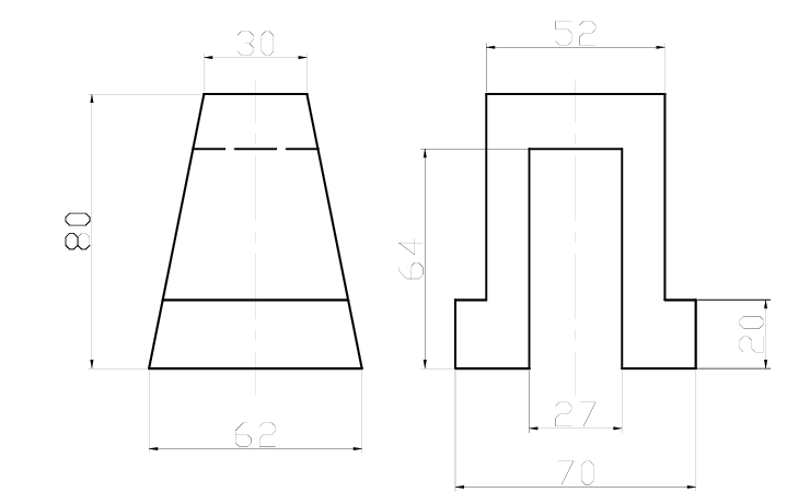 Черчение в AutoCAD с примерами