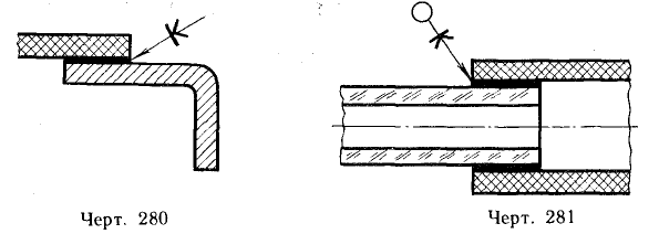 Техническое черчение - примеры с решением заданий и выполнением чертежей