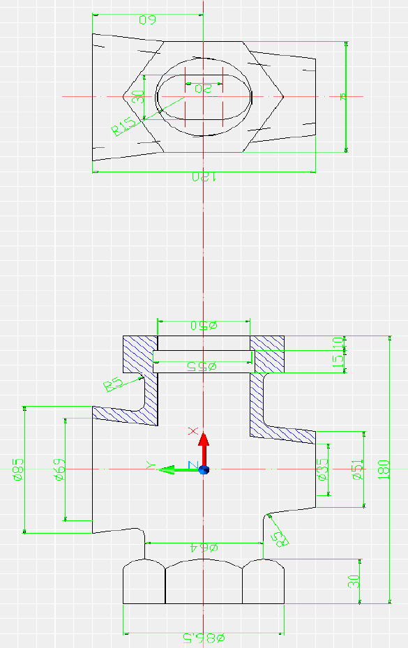 Черчение в AutoCAD с примерами