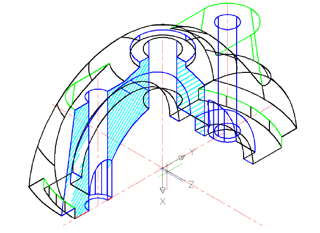 Черчение в AutoCAD с примерами