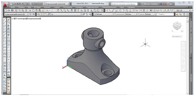 Черчение в AutoCAD с примерами